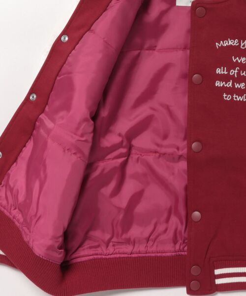 MAKE YOUR DAY（メイクユアデイ）の「アワードジャケット■80～140cm（ブルゾン・キッズ・チャコールグレー/レッド・120/110/100/90/140/130/80）」の11枚目の写真