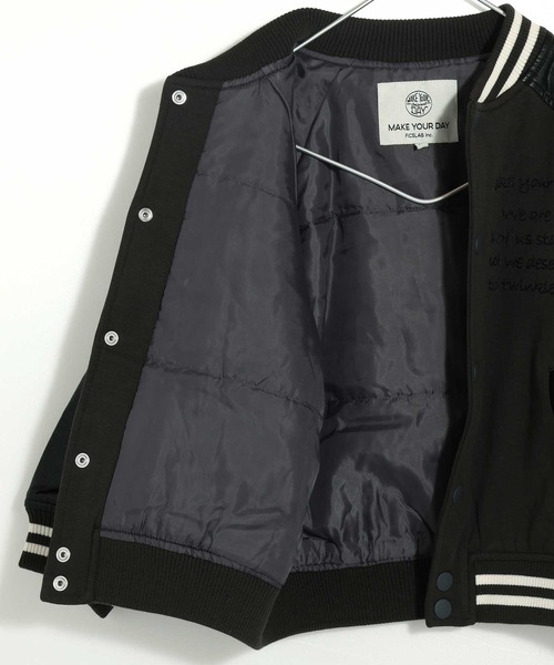 MAKE YOUR DAY（メイクユアデイ）の「アワードジャケット■80～140cm（ブルゾン・キッズ・チャコールグレー/レッド・120/110/100/90/140/130/80）」の5枚目の写真