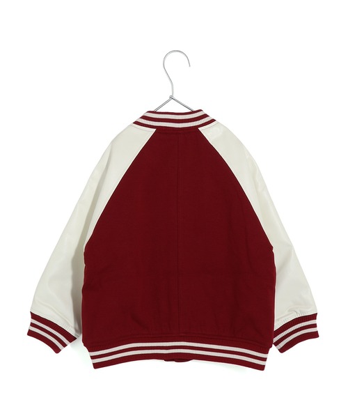 MAKE YOUR DAY（メイクユアデイ）の「アワードジャケット■80～140cm（ブルゾン・キッズ・チャコールグレー/レッド・120/110/100/90/140/130/80）」の16枚目の写真