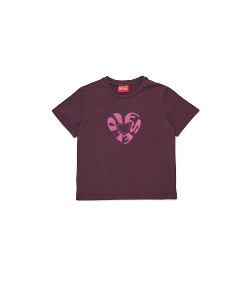 DIESEL(ディーゼル)の「キッズ Tシャツ TIPRID(Tシャツ/カットソー・キッズ・ホワイト/パープル系その他/ブラック・10Y/12Y/14Y/4Y/8Y/6Y)」の3枚目の写真