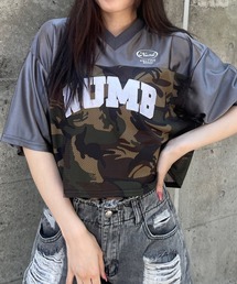 tシャツ カモフラージュ柄メッシュユニフォームTシャツ レディース カモフラージュ柄メッシュユニフォームTシャツ（Tシャツ