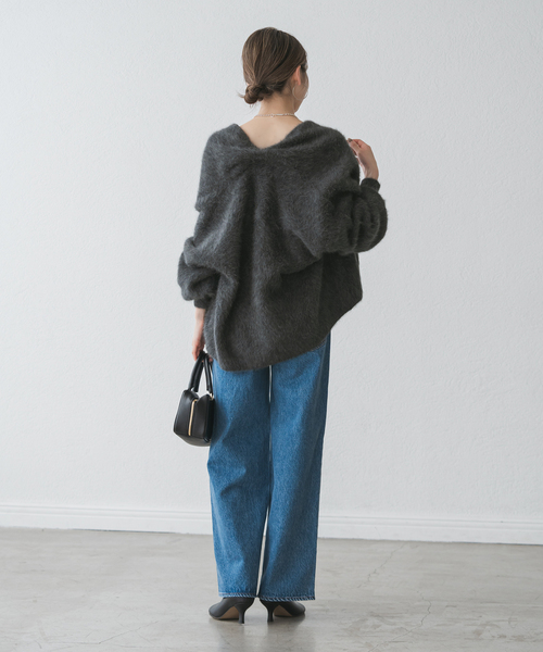 FOX/Caファーニットカーディガン（カーディガン/ボレロ）｜NOBLE