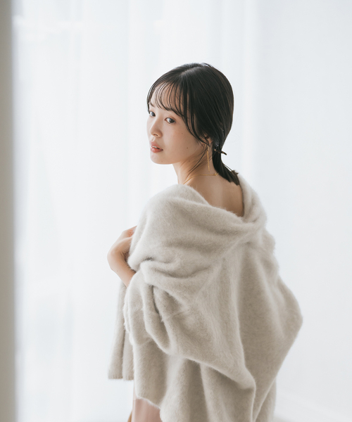 FOX/Caファーニットカーディガン（カーディガン/ボレロ）｜NOBLE