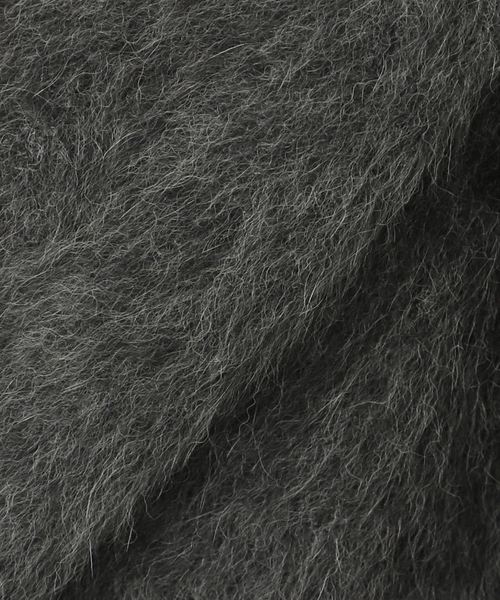 Noble（ノーブル）の「FOX/Caファーニットカーディガン（カーディガン/ボレロ・レディース・チャコールグレー/ベージュ・FREE）」の3枚目の写真