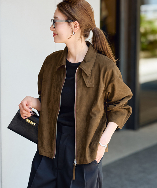 ≪追加≫フェイクスエードブルゾン（その他アウター）｜FRAMeWORK