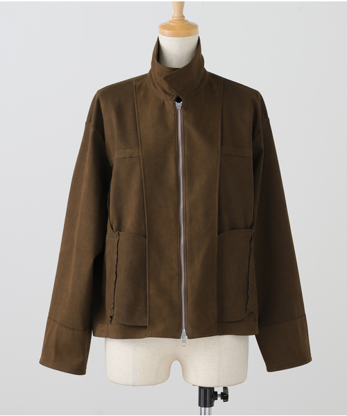 ≪追加≫フェイクスエードブルゾン（その他アウター）｜FRAMeWORK