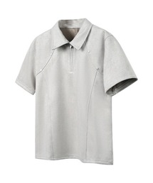Theater code（シアターコード）の「Half Zip Polo Shirt/ハーフジップポロシャツ（ポロシャツ）」