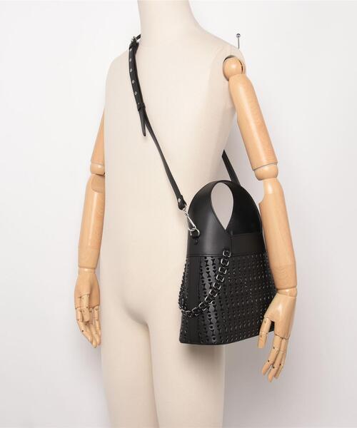 POMTATA(ポンタタ)の「POMTATA/ポンタタ/EYE SHOULDER BAG(ショルダーバッグ・レディース・ブラック・F)」の2枚目の写真