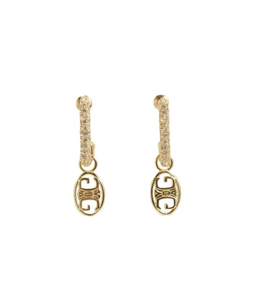 GYDA（ジェイダ）の「JEYSUS SymmetryGYDA ラインストーンピアス（ピアス（両耳用）・レディース・ゴールド/シルバー・FREE）」の8枚目の写真