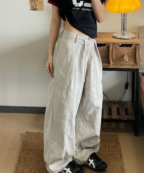 REBALANCE(リバランス)の「ワイドカジュアルパンツ(その他パンツ・レディース・A/B・LARGE/MEDIUM/X-LARGE)」の3枚目の写真