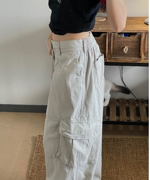 REBALANCE(リバランス)の「ワイドカジュアルパンツ(その他パンツ・レディース・A/B・LARGE/MEDIUM/X-LARGE)」の6枚目の写真