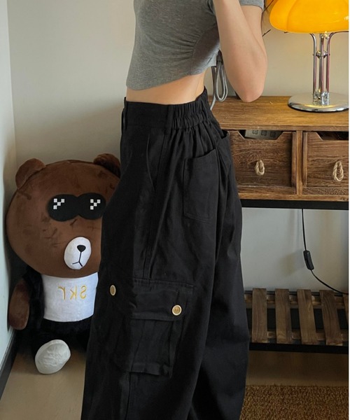 REBALANCE(リバランス)の「ワイドカジュアルパンツ(その他パンツ・レディース・A/B・LARGE/MEDIUM/X-LARGE)」の8枚目の写真