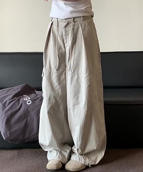 REBALANCE(リバランス)の「ワイドカジュアルパンツ(その他パンツ・レディース・A/B・LARGE/MEDIUM/X-LARGE)」の10枚目の写真
