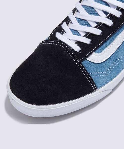 VANS(バンズ)の「オールドスクール ロープロ(スニーカー・メンズ・ネイビー/ブラック×ブラック・4/6/6.5/5/7/5.5/4.5)」の3枚目の写真