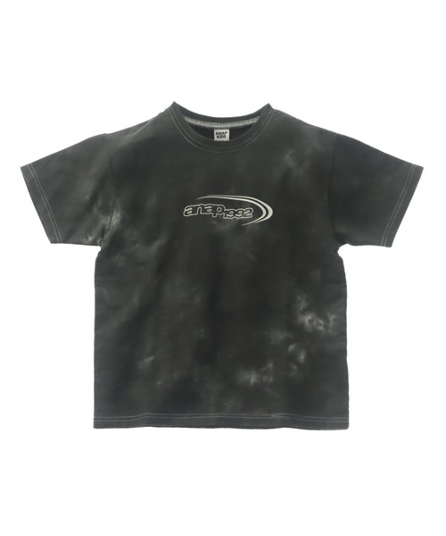 ANAP kids(アナップキッズ)の「ミニ裏毛 タイダイ柄 ロゴTシャツ【親子お揃い】(Tシャツ/カットソー・キッズ・ベージュ/ブラック系その他/グレー・130cm/120cm/110cm)」の9枚目の写真