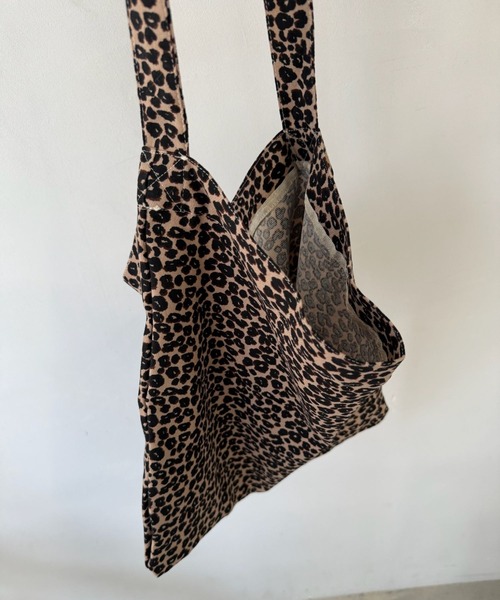 SANSeLF(サンセルフ)の「【SANSeLF】レオパード柄 ショルダートートバッグ saa25a029(トートバッグ・レディース・アイボリー/ベージュ・FREE)」の20枚目の写真