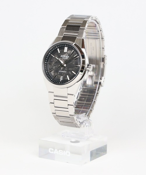 EDIFICE（エディフィス）の「メカニカル3針デイト / EFK-100YCD-1AJF（アナログ腕時計・メンズ・ブラック×シルバー・FREE）」の8枚目の写真