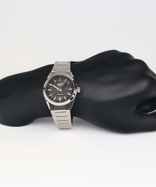 EDIFICE（エディフィス）の「メカニカル3針デイト / EFK-100YCD-1AJF（アナログ腕時計・メンズ・ブラック×シルバー・FREE）」の15枚目の写真