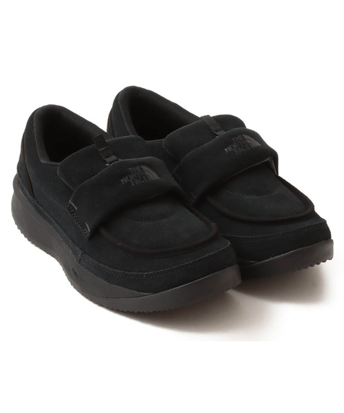 THE NORTH FACE ヌプシ　ローファー スウェード　ブラック THE NORTH FACE Nuptse Loafer Suede / ザ・ノース・フェイス ヌプシ