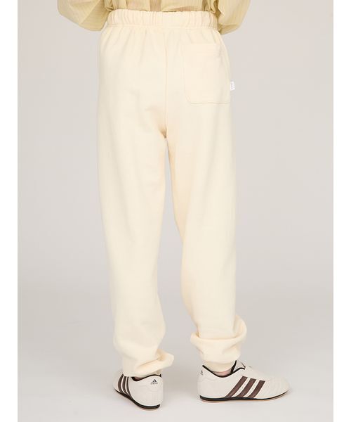 emmi（エミ）の「エンブレムロゴスウェットパンツ（スウェットパンツ・レディース・ネイビー/アイボリー・F）」の8枚目の写真