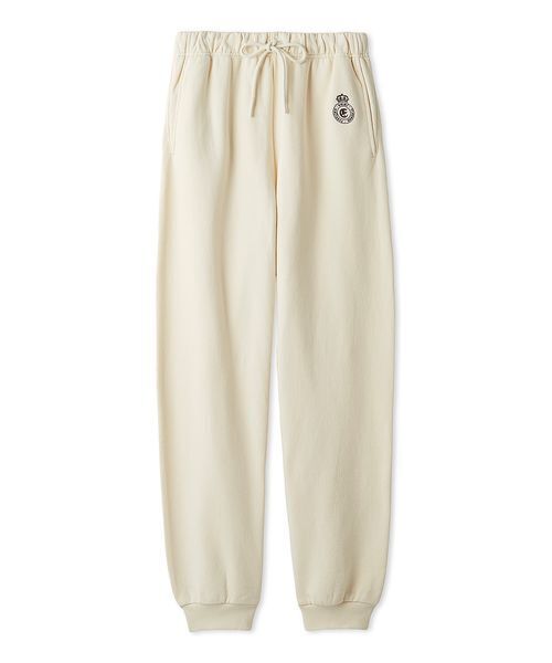 emmi（エミ）の「エンブレムロゴスウェットパンツ（スウェットパンツ・レディース・ネイビー/アイボリー・F）」の16枚目の写真