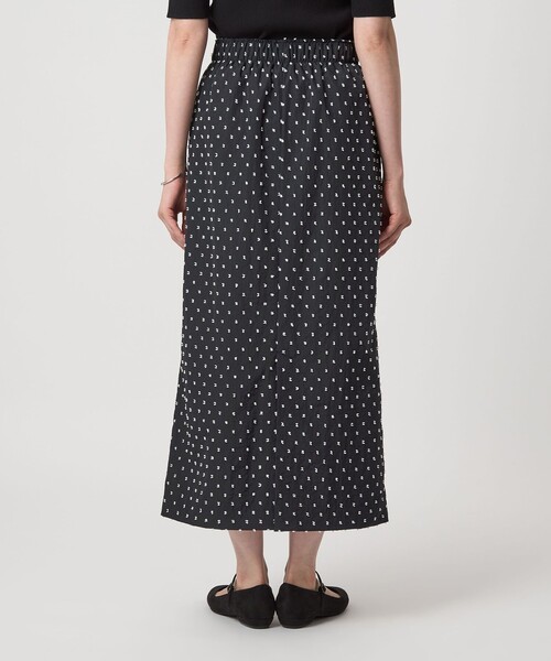 セール】ドットジャカード タイト スカート（スカート）｜green label