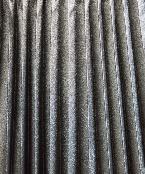 SALON adam et rope'（サロン アダム エ ロペ）の「ウォッシャブルメタリックプリーツスカート 2（スカート・レディース・シルバー/その他1・FREE）」の12枚目の写真