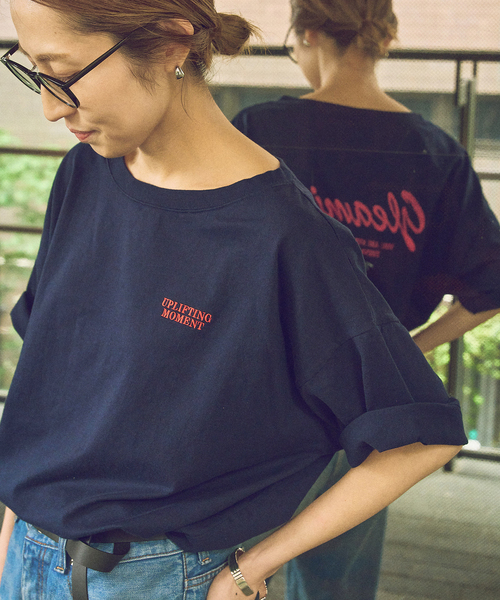 ≪追加≫haru×FRAMeWORK コラボロゴTEE 2（Tシャツ/カットソー