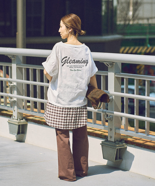 フレームワーク　haruコラボＴシャツ　2枚組 ≪追加≫haru×FRAMeWORK コラボロゴTEE 2（Tシャツ/カットソー