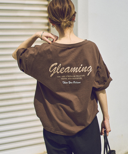 ≪追加≫haru×FRAMeWORK コラボロゴTEE 2（Tシャツ/カットソー