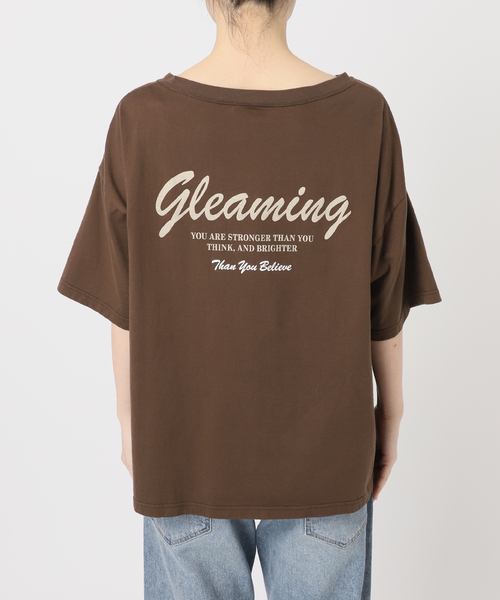 【新品未使用】haru×FRAMeWORK　コラボロゴTEE ブラウン ≪追加≫haru×FRAMeWORK コラボロゴTEE 2（Tシャツ/カットソー
