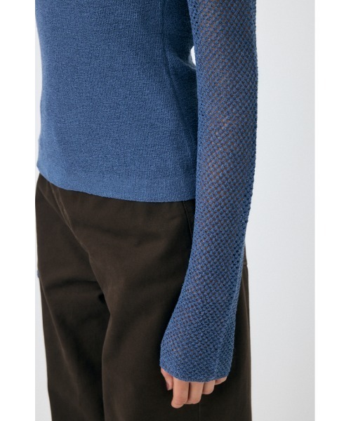 セール】【25年AW新作】OPEN SHOULDER HALTER ニットトップス（ニット