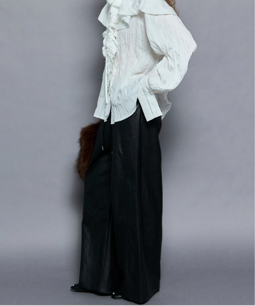 MAISON SPECIALボリュームウエストパーツウェア MAISON SPECIAL（メゾンスペシャル）の「Waist Gathers Voluminous