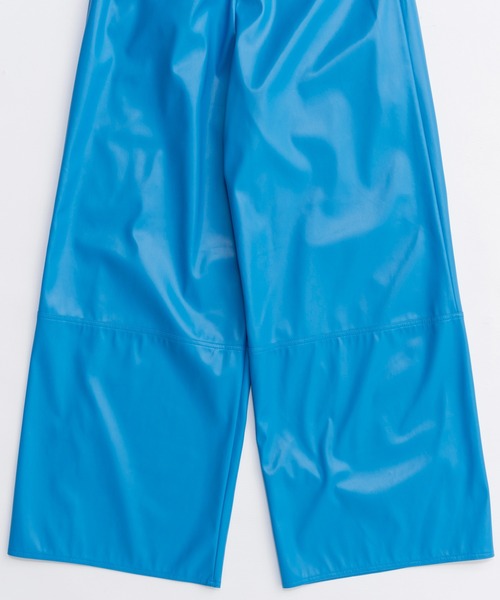MAISON SPECIAL（メゾンスペシャル）の「Volume Wide Vegan Leather Pants/ボリュームワイドヴィーガンレザーパンツ（その他パンツ・レディース・ブルー/ピンク/ブラウン/ブラック・36/38）」の18枚目の写真