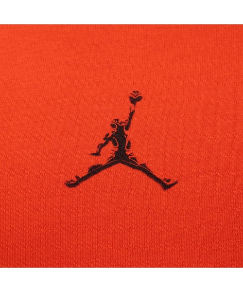 JORDAN BRAND（ジョーダンブランド）の「ジョーダン  ジョーダン DF SPRT JDN S/S クルー（Tシャツ/カットソー・メンズ・ブラック×ホワイト/オレンジ・2XL/XL/L/M/S/SS/3XL）」の8枚目の写真