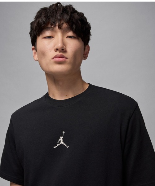 JORDAN BRAND（ジョーダンブランド）の「ジョーダン  ジョーダン DF SPRT JDN S/S クルー（Tシャツ/カットソー・メンズ・ブラック×ホワイト/オレンジ・2XL/XL/L/M/S/SS/3XL）」の9枚目の写真