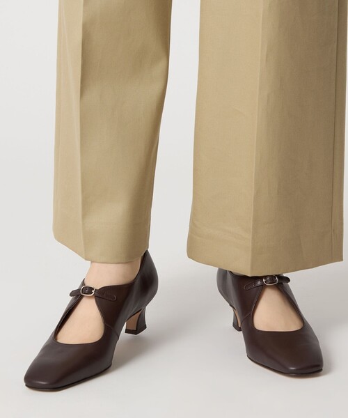 オデットエオディール（ODETTE Ｅ ODILE）/センターベルトスクエア パンプス45↓↑ センターベルトスクエア パンプス45↓↑（パンプス）｜ODETTE E ODILE