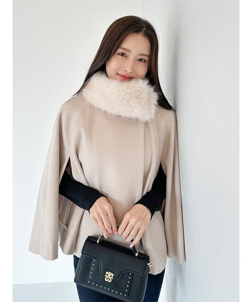 極美品 SNIDEL スナイデル ショートケープコート ショートケープコート（チェスターコート）｜SNIDEL（スナイデル