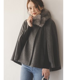 akiki 可愛いケープコート　ほぼ未使用　ブラック akiki 可愛いケープコート ほぼ未使用 ブラック 楽天市場