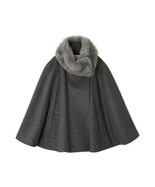 極美品 SNIDEL スナイデル ショートケープコート SNIDEL - 【正規品】snidel ショートケープコート cgry