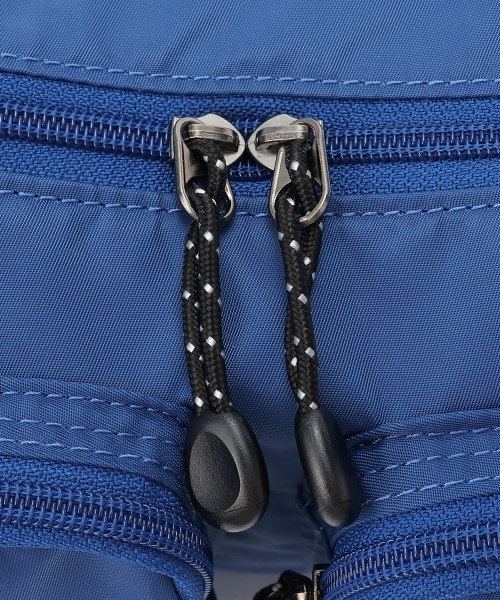 X-girl Stages（エックスガールステージス）の「ダブルポケットショルダーバッグ（ショルダーバッグ・キッズ・ピンク/ブラック/ブルー・F）」の5枚目の写真