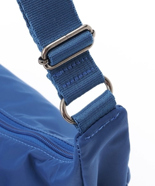 X-girl Stages（エックスガールステージス）の「ダブルポケットショルダーバッグ（ショルダーバッグ・キッズ・ピンク/ブラック/ブルー・F）」の6枚目の写真