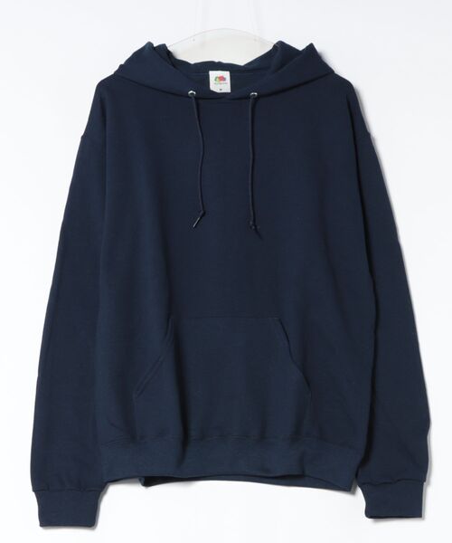 FRUIT OF THE LOOM（フルーツオブザルーム）の「FTL PRINT HOODIE3 / ユニセックス / ジェンダーレス / フーディ（パーカー・メンズ・ネイビー/ホワイト/ブラック/グレー・M/XL/L）」の4枚目の写真
