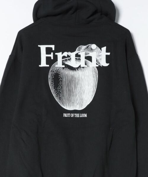 FRUIT OF THE LOOM（フルーツオブザルーム）の「FTL PRINT HOODIE3 / ユニセックス / ジェンダーレス / フーディ（パーカー・メンズ・ネイビー/ホワイト/ブラック/グレー・M/XL/L）」の6枚目の写真