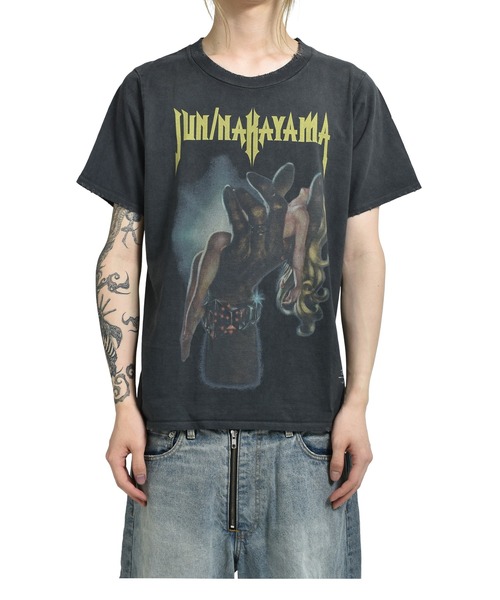 JUN/NAKAYAMA(ジュンナカヤマ)の「MAKE LOVE T-SHIRTS(Tシャツ/カットソー・メンズ・ブラック・SMALL/X-LARGE)」の1枚目の写真