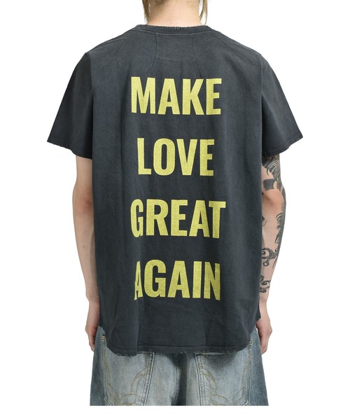 JUN/NAKAYAMA(ジュンナカヤマ)の「MAKE LOVE T-SHIRTS(Tシャツ/カットソー・メンズ・ブラック・SMALL/X-LARGE)」の9枚目の写真