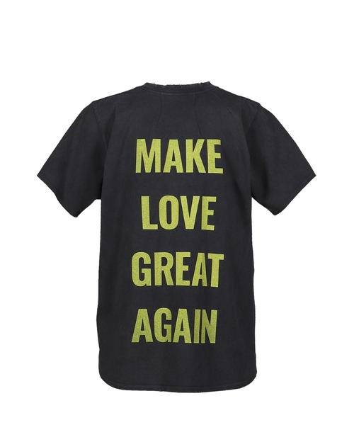 JUN/NAKAYAMA(ジュンナカヤマ)の「MAKE LOVE T-SHIRTS(Tシャツ/カットソー・メンズ・ブラック・SMALL/X-LARGE)」の5枚目の写真