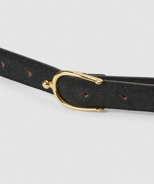 allureville(アルアバイル)の「【MANUELA FIRENZE(マニュエラ フィレンツェ)】 Uバックルベルト(ベルト・レディース・ブラック/キャメル・FREE)」の7枚目の写真