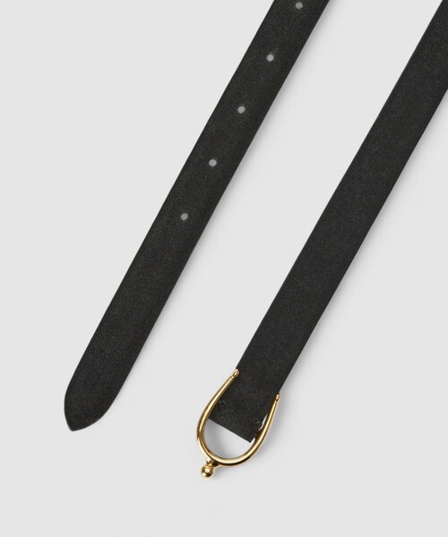 allureville(アルアバイル)の「【MANUELA FIRENZE(マニュエラ フィレンツェ)】 Uバックルベルト(ベルト・レディース・ブラック/キャメル・FREE)」の8枚目の写真