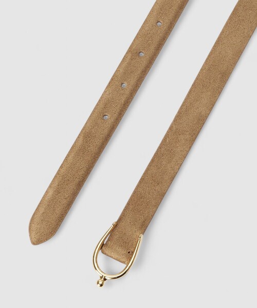 allureville(アルアバイル)の「【MANUELA FIRENZE(マニュエラ フィレンツェ)】 Uバックルベルト(ベルト・レディース・ブラック/キャメル・FREE)」の12枚目の写真